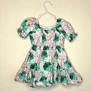 Disney x Janie and Jack Princess and the Frog dress 12-18m VGUC